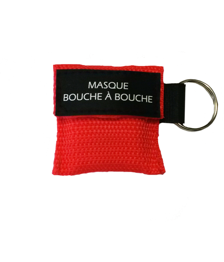 Porte-clés de sac bouche rouge