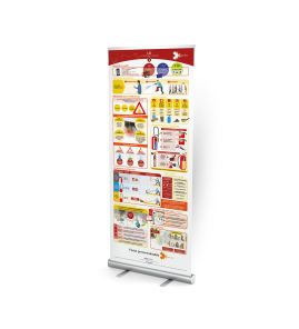 ROLL UP  "LUTTE CONTRE L'INCENDIE"