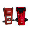 Gilet d'interventio Etouffement Act+Fast rouge