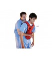 Gilet d'interventio Etouffement Act+Fast rouge